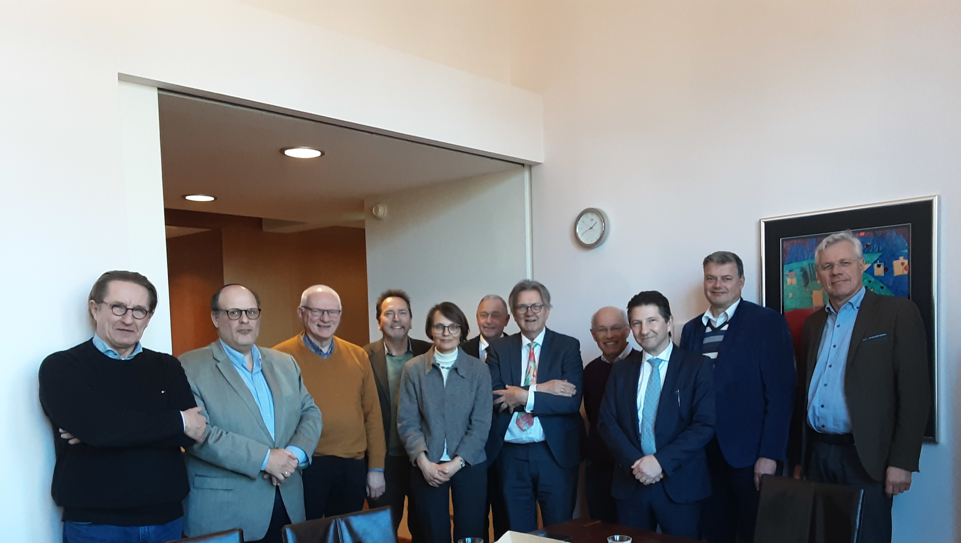 Bestuur OJEC maakt kennis met Eddo Verdoner